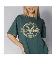 Mineral Washed Yellowstone Tee
